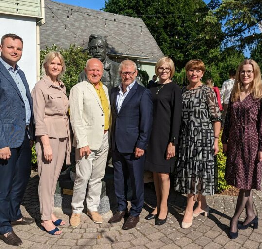 Savivaldybės delegacijos vizitas Saldus savivaldybėje