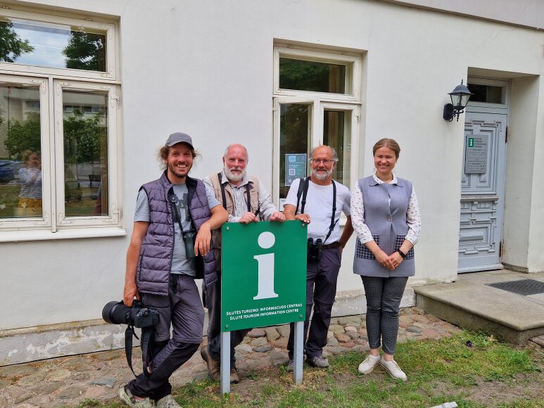 Šilutės krašte lankėsi ornitologinio turizmo ambasadoriai iš Didžiosios Britanijos ir Suomijos