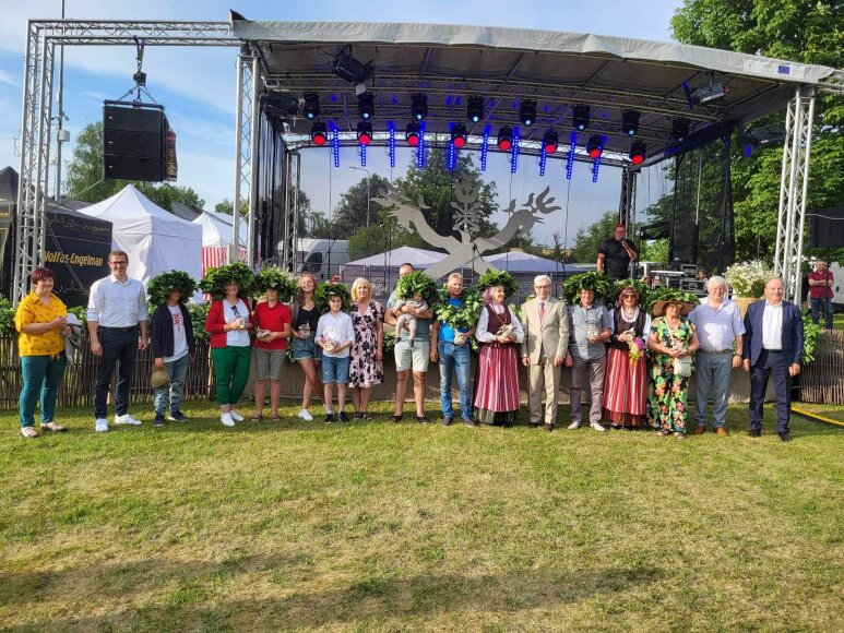 Vainute nuaidėjo Joninių šventė