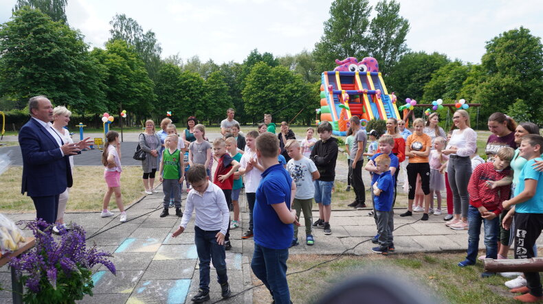 Meras pasveikino Šilutės vaiko gerovės ir globos centro vaikus
