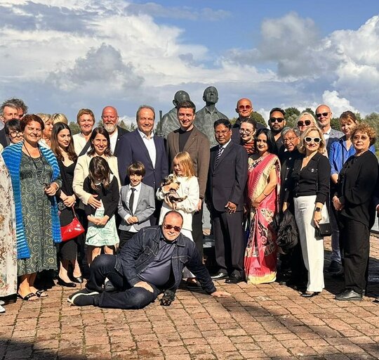 Apdovanojimo „Už nuopelnus Lietuvos ir Indijos draugystei“ vakaras Rusnėje