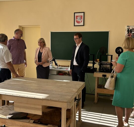 Užbaigti vizitai  Šilutės krašto ugdymo įstaigose