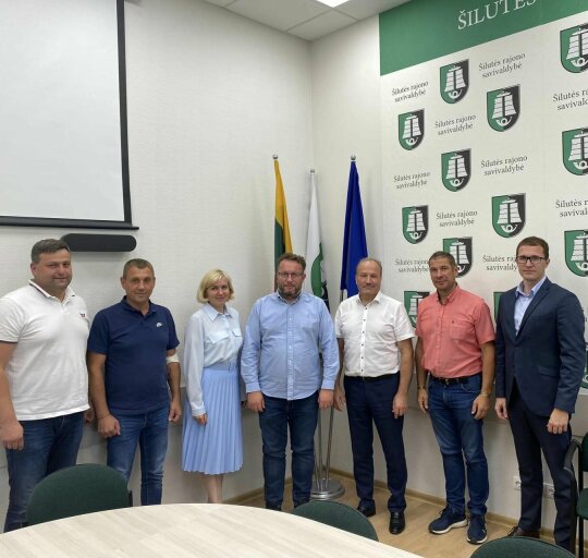 Padėkota krepšinio komandos „Šilutė“ rėmėjui