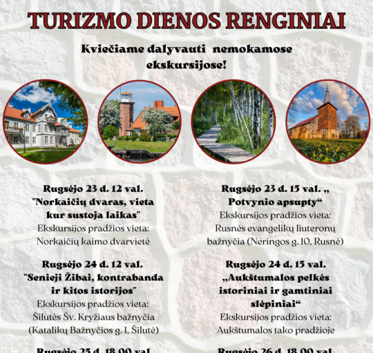 Turizmo dieną kviečia pažinti neatrastas krašto vietas