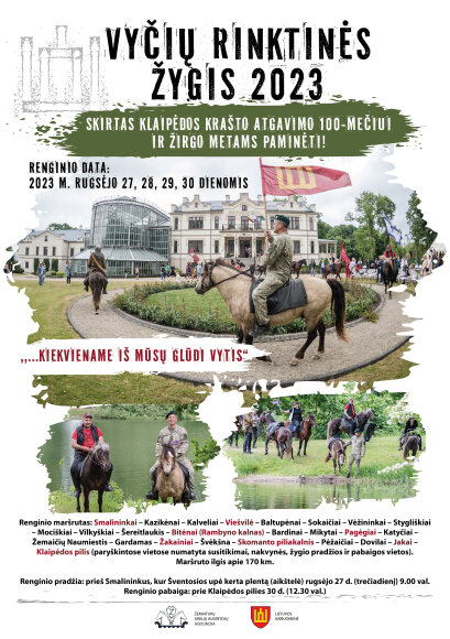 Kvietimas į Vyčių rinktinės žygį