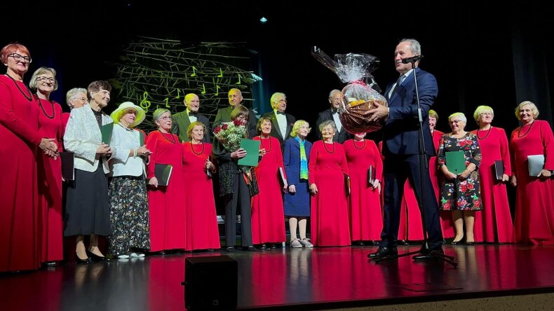 Politinių kalinių ir tremtinių mišrus choras „Pamario aidas“ paminėjo veiklos 30-metį