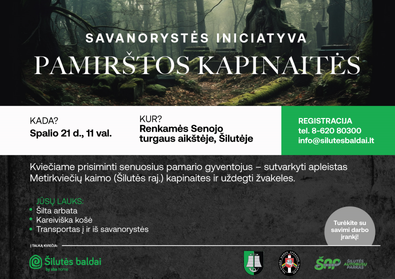 Kviečia prisijungti prie savanorystės iniciatyvos