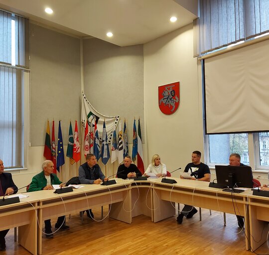 Įvyko Savivaldybės sporto tarybos posėdis
