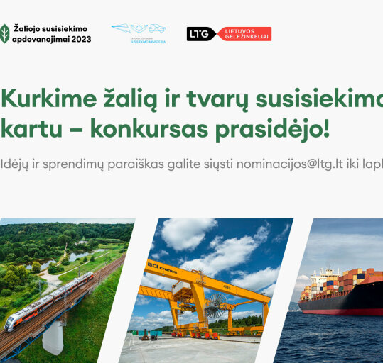 „Žaliojo susisiekimo apdovanojimai“: tradiciškai bus renkami aplinkai draugiškiausi sprendimai...