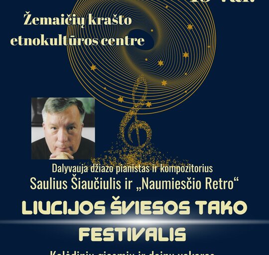 Kvietimas dalyvauti Liucijos šviesos tako festivalyje