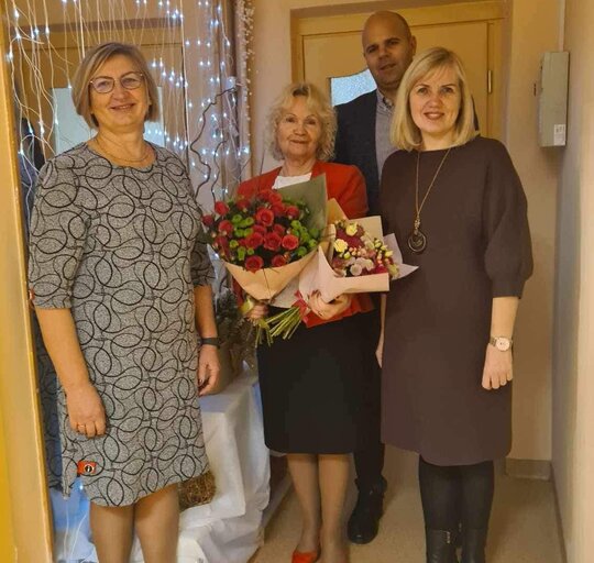 Išlydėti ilgamečiai darbuotojai
