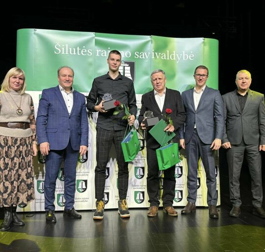 Apdovanoti geriausi Šilutės rajono savivaldybės 2023 m. sportininkai