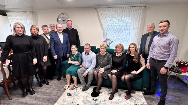90-ojo jubiliejaus proga pasveikinta Valerija Juknienė