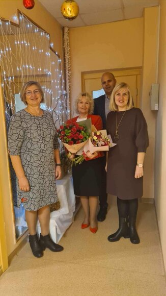 Išlydėti ilgamečiai darbuotojai