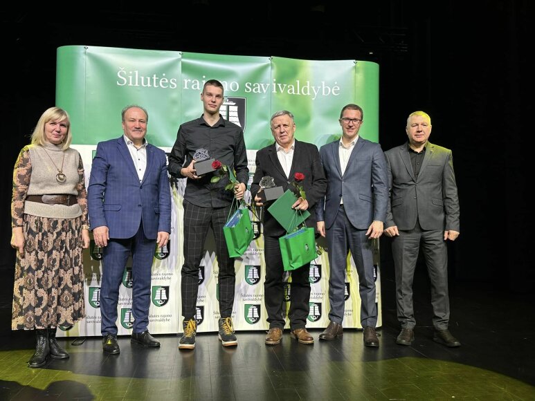 Apdovanoti geriausi Šilutės rajono savivaldybės 2023 m. sportininkai