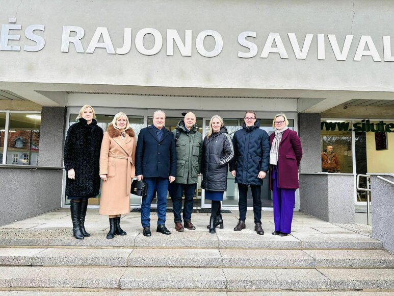 Šilutėje – LR aplinkos ministro S. Gentvilo vizitas
