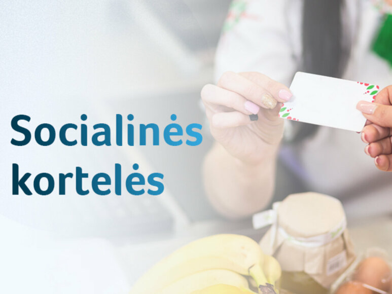 Priimami prašymai gauti materialinio nepritekliaus mažinimo programos socialinę kortelę