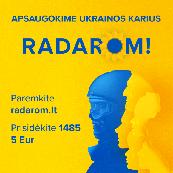 Akcija RADAROM! – tęsiasi ir šiemet