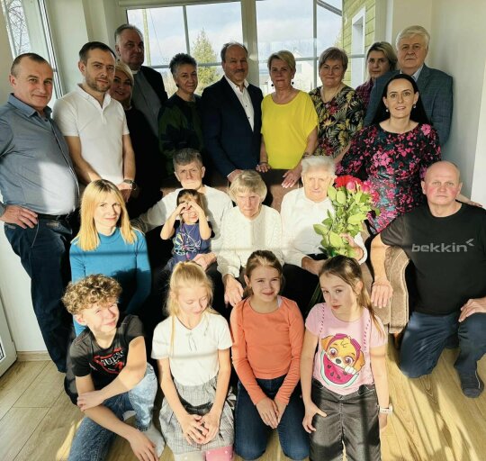 95-ojo jubiliejaus proga pasveikintas vainutiškis Jonas Puidokas