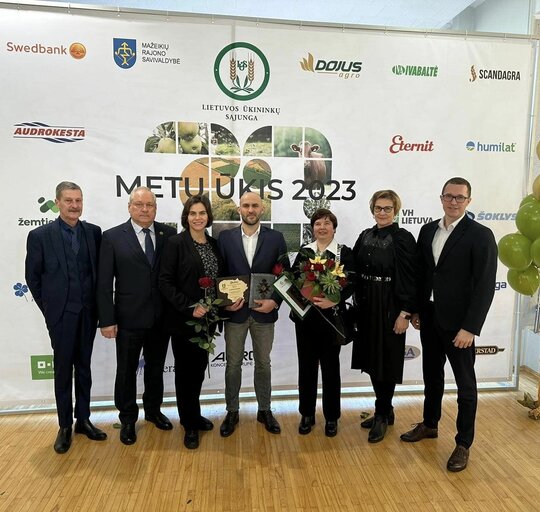 Apdovanojimai įteikti „Metų ūkis“ konkurso nugalėtojams