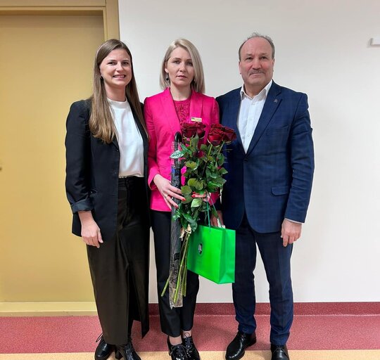 „Metų specialisto“ nominacija apdovanota šilutiškė Jovita Naujokienė