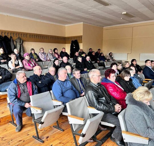 2023 m. veiklos ataskaitos pristatymas įvyko Katyčių seniūnijoje