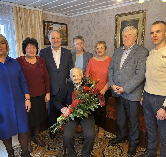 90-ojo jubiliejaus proga pasveikintas Klemensas Tutlys