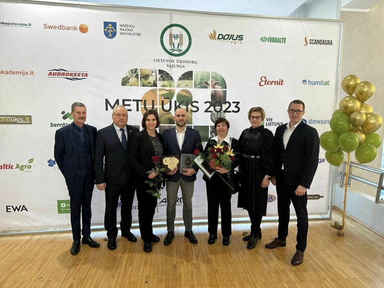 Apdovanojimai įteikti „Metų ūkis“ konkurso nugalėtojams