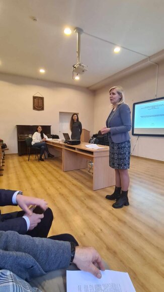 Pristatyti komunikacijų ir kitos paskirties inžinerinių statinių Laisvės alėjoje rekonstravimo...