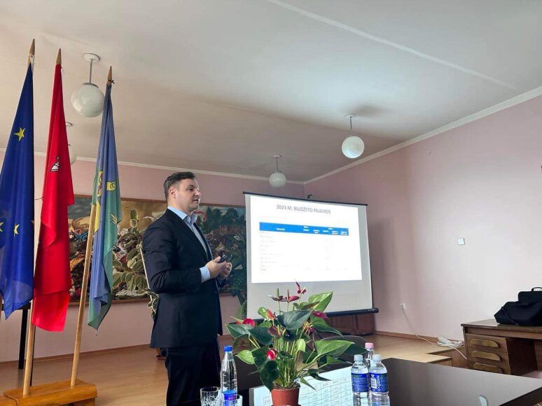 2023 m. veiklos ataskaita pristatyta Žemaičių Naumiestyje