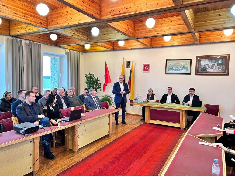 2023 m. veiklos ataskaitos pristatymas Juknaičių seniūnijoje