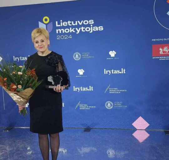 „Lietuvos mokytojas 2024“ apdovanojimas - Žibų pradinės mokyklos pradinių klasių mokytojai...