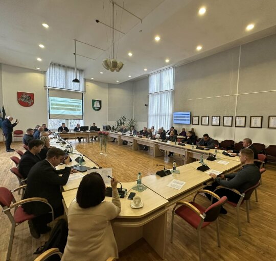 Įvyko 12-asis Šilutės rajono savivaldybės tarybos posėdis