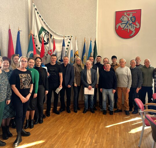 Sporto bendruomenei pristatyta sporto paraiškų rengimo ir atsiskaitymo tvarka