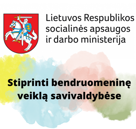 Šilutės rajono savivaldybės administracija kviečia teikti paraiškas paramai gauti pagal...