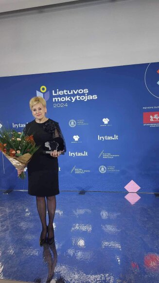 „Lietuvos mokytojas 2024“ apdovanojimas - Žibų pradinės mokyklos pradinių klasių mokytojai...