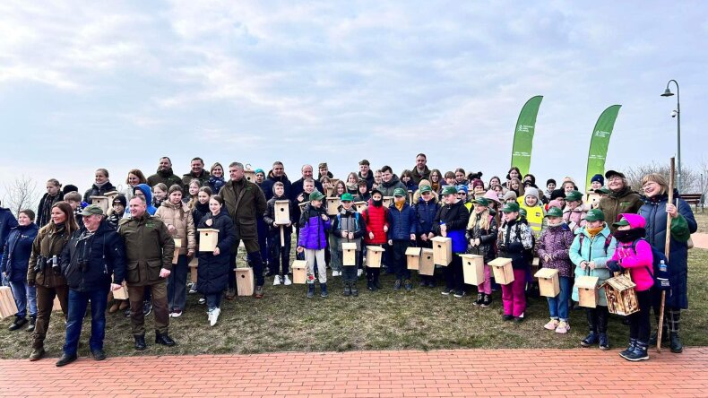 Ventės rage - inkilų kėlimo šventė ,,Paukščiai sugrįžta namo”
