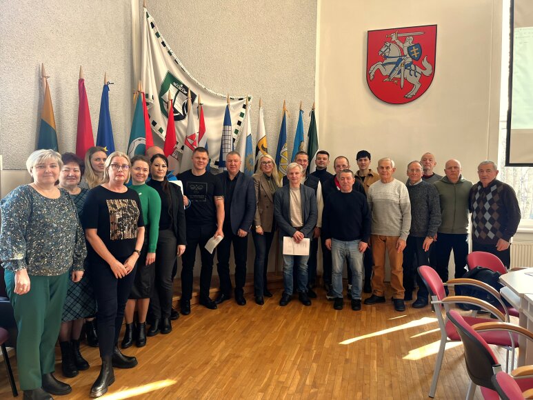 Sporto bendruomenei pristatyta sporto paraiškų rengimo ir atsiskaitymo tvarka