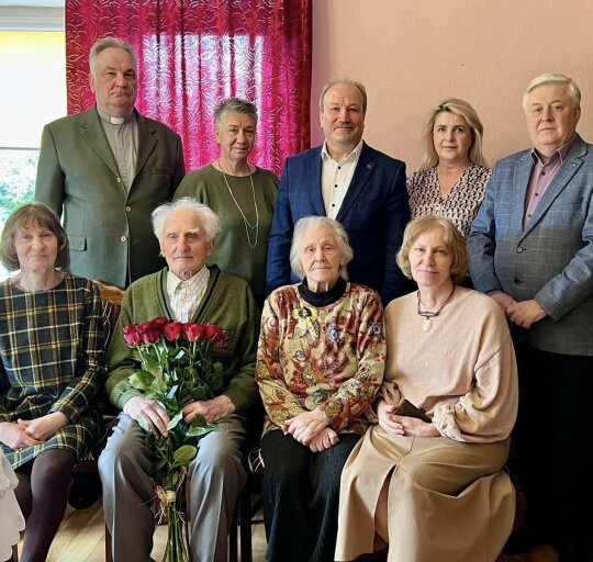 95-ojo jubiliejaus proga pasveikintas Justinas Rudminas