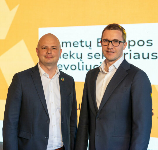 Vicemeras Tomas Budrikis dalyvavo Aplinkos ministerijos organizuotame Atliekų forume