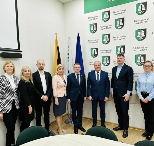 Šilutėje apsilankė LR sveikatos apsaugos ministras Arūnas Dulkys