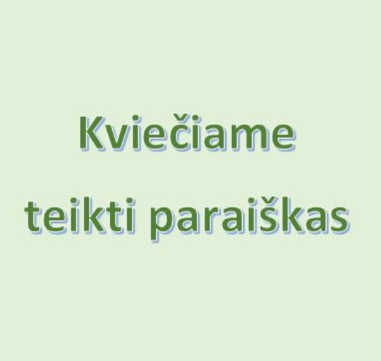 Bendruomenių dėmesiui!