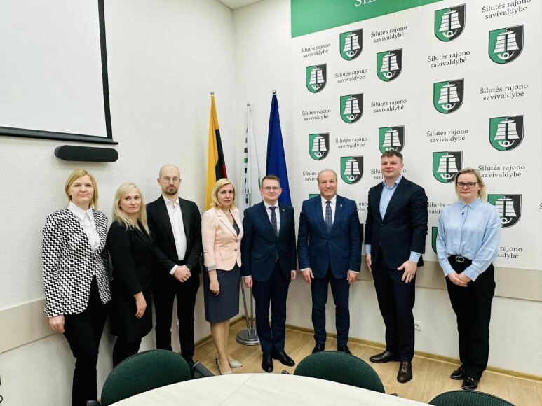 Šilutėje apsilankė LR sveikatos apsaugos ministras Arūnas Dulkys