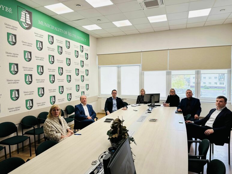 Įvyko nuotolinis susitikimas su Vidaus vandenų kelių direkcijos atstovais