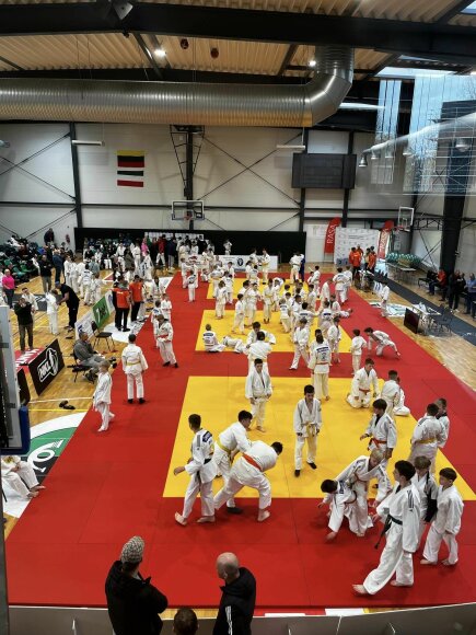 Šilutėje įvyko tarptautinis dziudo turnyras