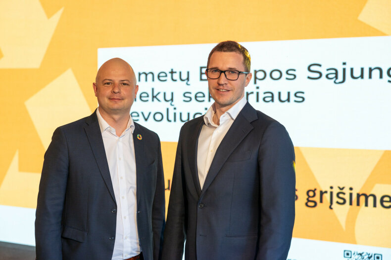 Vicemeras Tomas Budrikis dalyvavo Aplinkos ministerijos organizuotame Atliekų forume