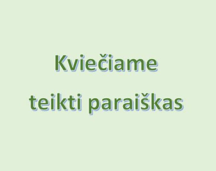 Bendruomenių dėmesiui!