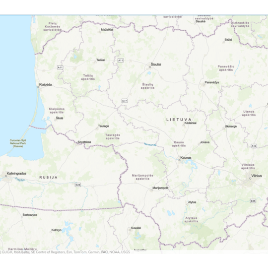 Atnaujintas Žemės ūkio naudmenų geros agrarinės ir aplinkosaugos būklės reikalavimų interaktyvus...