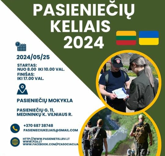 Pėsčiųjų žygis „Pasieniečių keliais“
