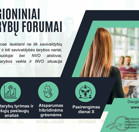Kvietimas dalyvauti Klaipėdos regiono nevyriausybinių organizacijų tarybų forume